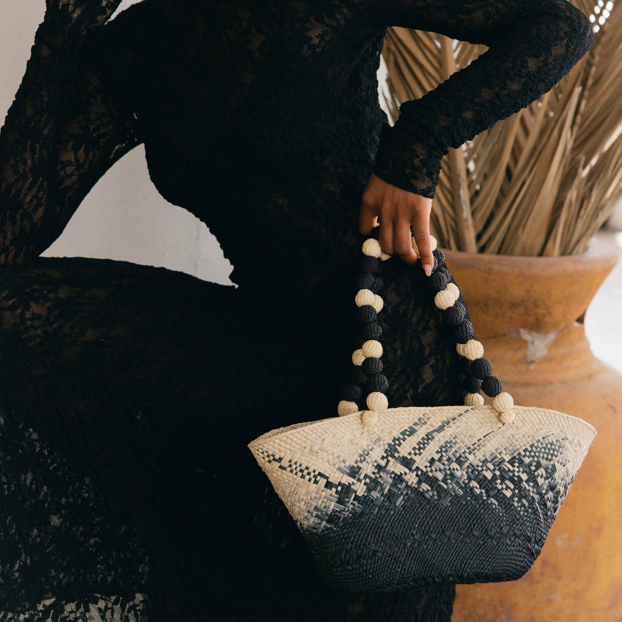 Black Ombre Market basket – Soraya Hennessy