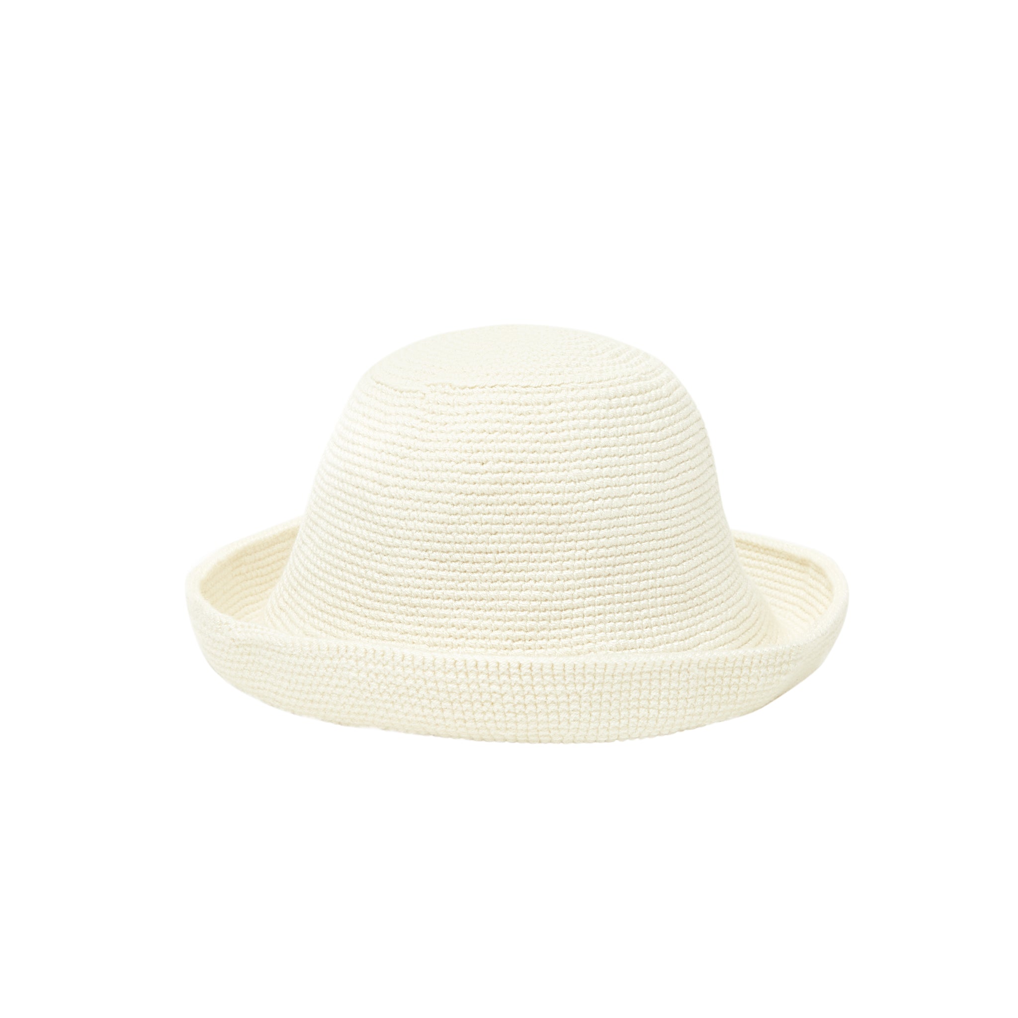 White Crochet Bucket Hat – Soraya Hennessy