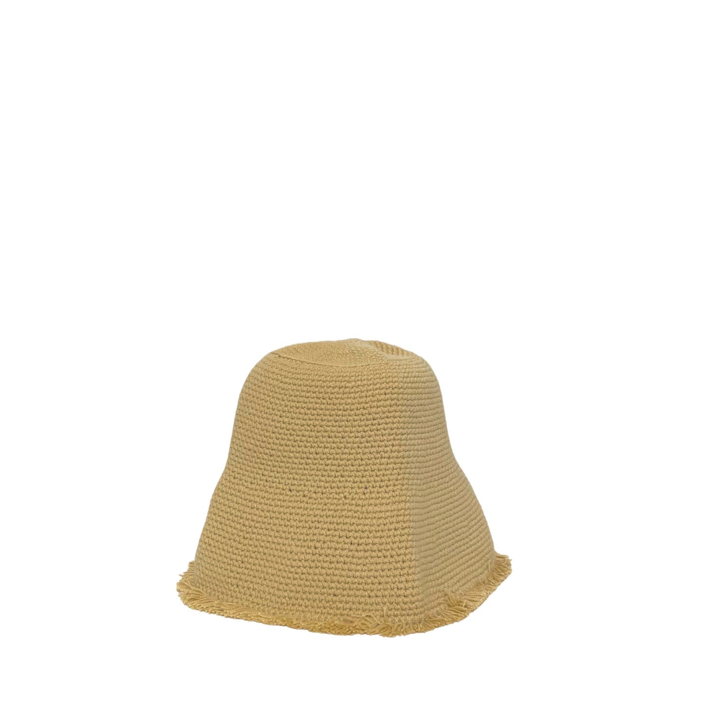 Cream Fringe Bucket Hat – Soraya Hennessy