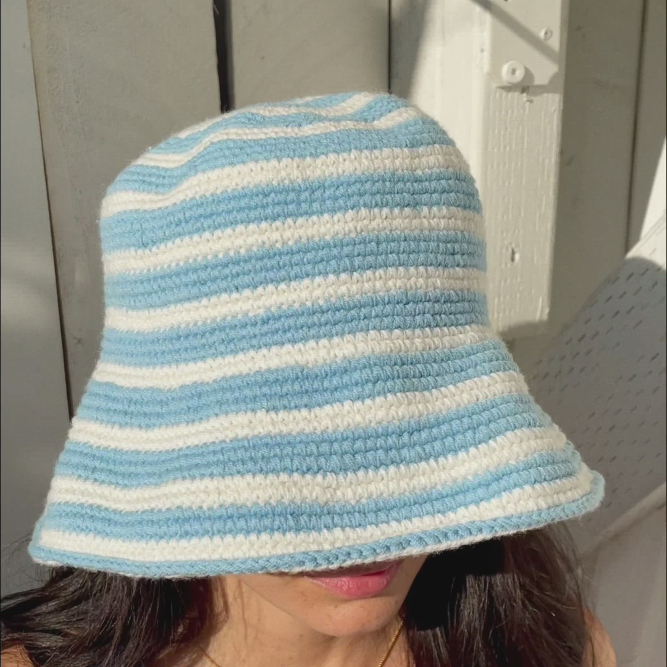 Striped Bucket Hat – Soraya Hennessy